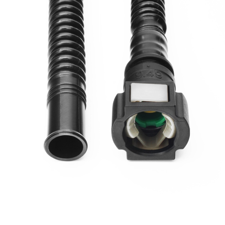 In-Tank 350mm fuel hose : SAE 7.89 90° - ID8