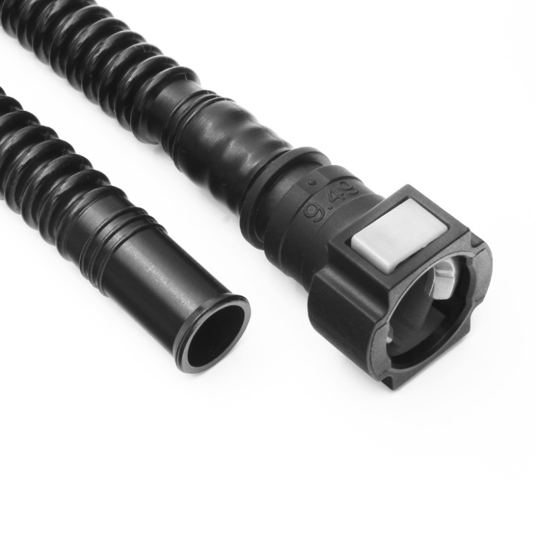In-Tank 350mm fuel hose : SAE 7.89 90° - ID8