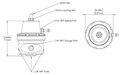 Turbosmart drivstofftrykkregulator Kompakt (1/8" NPT) sovekabin