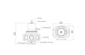 Turbosmart Drivstofftrykkregulator AN10/AN8 Pro Sort