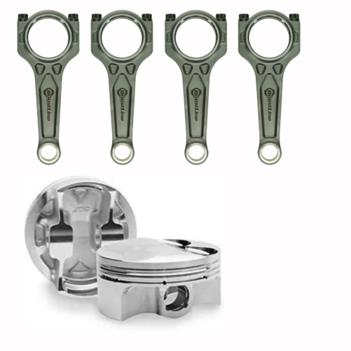 KIT JE/Boostline stempler+koblingsstenger Sub BRZ FA20/Toy GT-86 4U-GSE (9,5:1) 86,5 mm