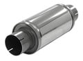 Lyddemper Universal rustfri 3" / 76mm
