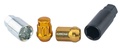 Hjulmuttersett Steel Gold M12x1,5 (32mm)