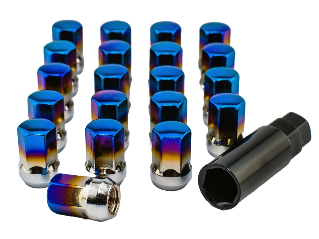 Hjulmutter Krom M12x1,5 (32mm)