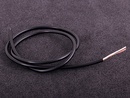 Skjermet kabel 2-leder svart