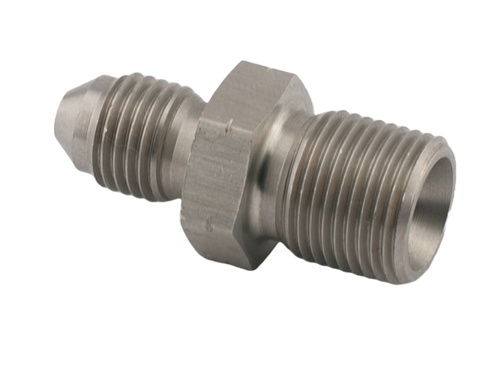 Adapter 3/8-24 - M12x1 rostfritt