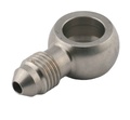Banjo rett kort AN3 (10mm) rustfritt