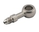 Banjo rett AN4 langt (12 mm) av rustfritt