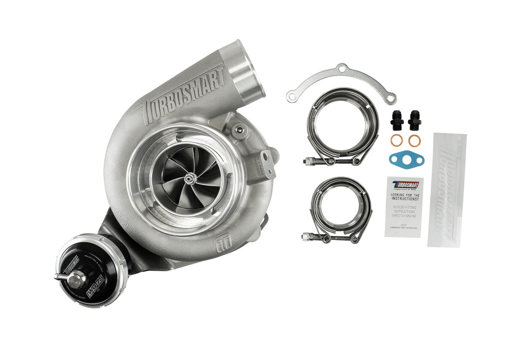 Turbosmart TS-2 Performance Turbo (vannkjølt) 6262 V-Band 0,82AR Intern Wastegate