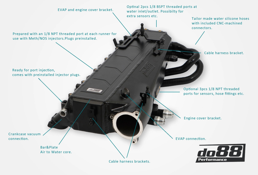 Inntaksmanifold + Intercooler Toyota GR Supra A90/BMW B58
