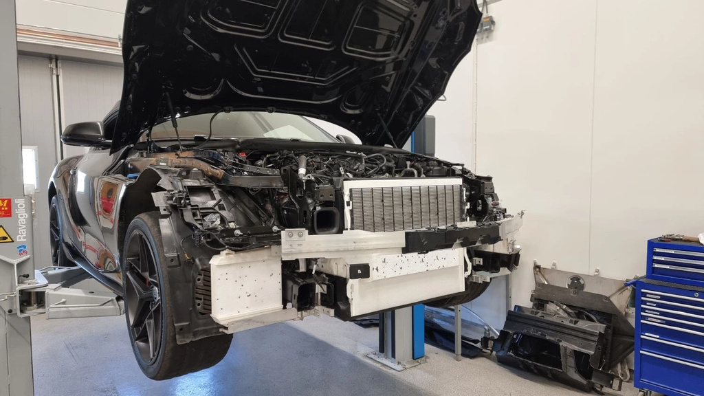Ekstra radiator for BMW G-serien og Toyota GR Supra A90