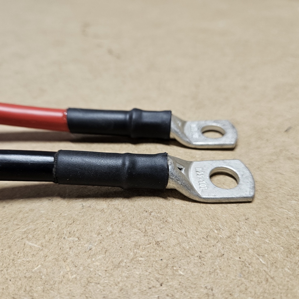 Bygg din egen batterikabel 10mm2 svart