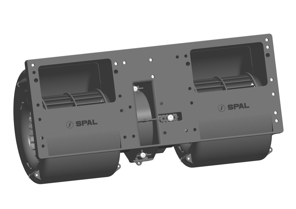 Dobbelt Radialvifte SPAL 840 m³/h