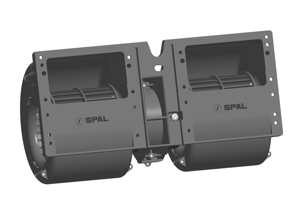 Dobbelt Radialvifte SPAL 900 m³/h