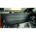 BMW E92 E82 brannmur aluminium for bagasje