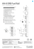 Nuke fuel rail Volvo 8v/16v B23/230 "Rød blokk"