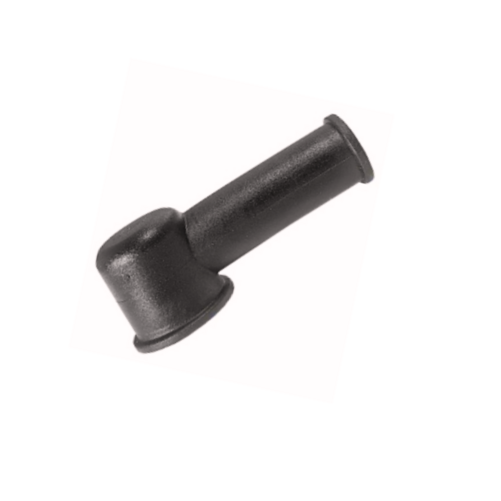 Polbeskyttelse Svart 25x10mm