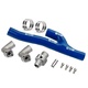 Davies Craig Chevrolet Big Block Elektrisk vannpumpeadapter kit (blå slange)