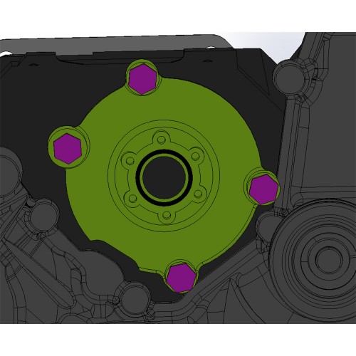 Davies Craig Ford Coyote 5.0L Elektrisk vannpumpeadapter