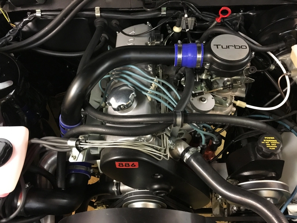 Volvo 240 Turbo 1981-1985 Trykkslanger Blå