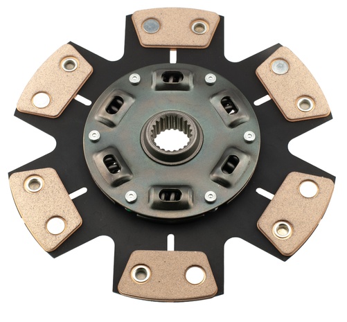 Performance fjærbelastet Sinterlamell BMW 26 spline 6-puck 240mm