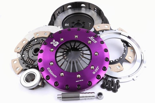 Xtreme Performance - 230mm Fjærende Keramisk Twin plate Clutchsett Med svinghjul 1000Nm
