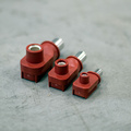 3,6mm Hurtigkobling Batterikabel Rød