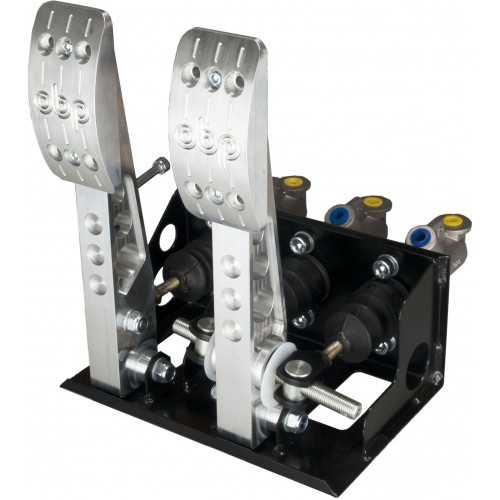 OBP Gulvmontert pedalstativ 2 pedaler Pro-Race V2