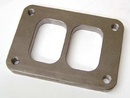 T6 turbo flens rustfritt