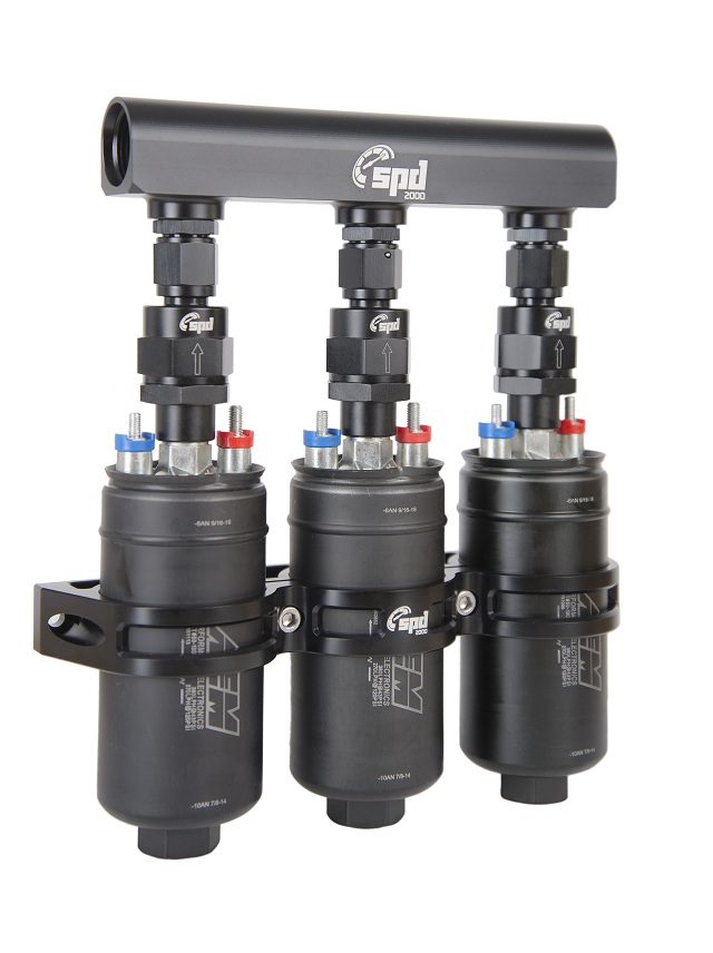 SPD 2000 Fuel log svart