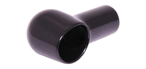Klemmedeksel Sort 17/22mm