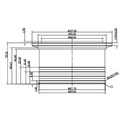 Slangetilkobling kompressorhus Garrett / Hurricane 3,5"