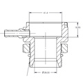 Hurricane radiatorhals AN20