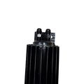 Drivstoffkjøler Svart 1/4" NPT 36.5cm (2 rader)
