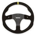 Sparco R350 Ratt Semsket skinn