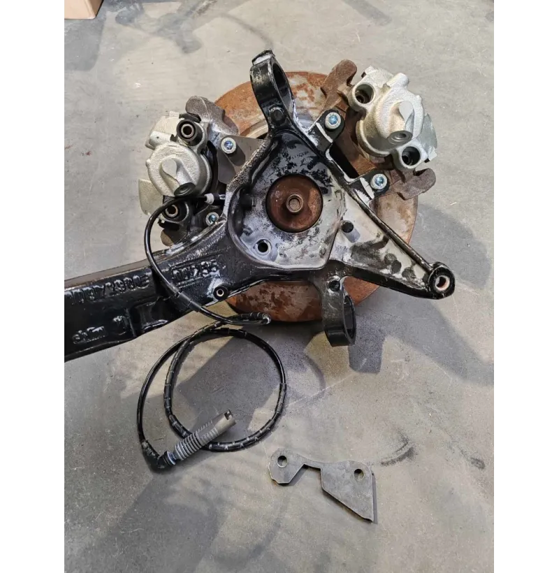 Adapter for doble bremsekalipere BMW E46 Drift (Sveising)