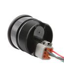 2 1/16", Gauge, Voltmeter, 18v, Stepper Motor W/Warn, Extreme Environment
