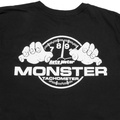 T-Shirt, Adult Medium, Black, 'Monster'
