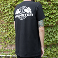 T-Shirt, Adult Medium, Black, 'Monster'