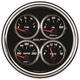 5" Quad Gauge, 100 Psi/100-250 °F/8-18v/240-33 Ω, Designer Black Ii