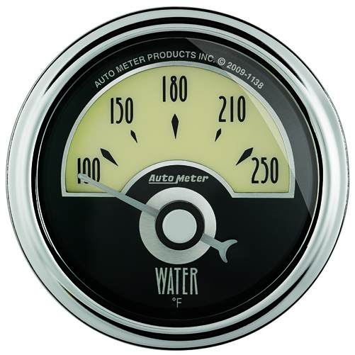 2-1/16" Vanntemperatur, 100-250 °F, Cruiser Ad