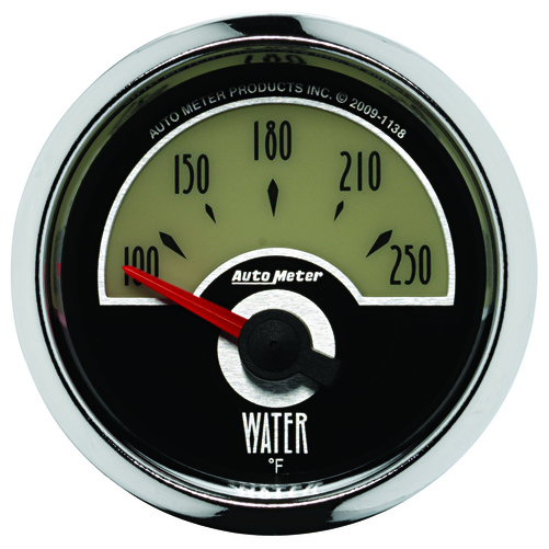 2-1/16" Vanntemperatur, 100-250 °F, Cruiser