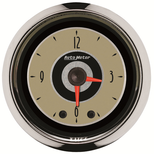 2-1/16" Klokke, 12 timer, Cruiser