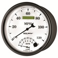 5" Turteller/Speedometer Combo, 8k Rpm/120 Mph, Old-Tyme White Ii