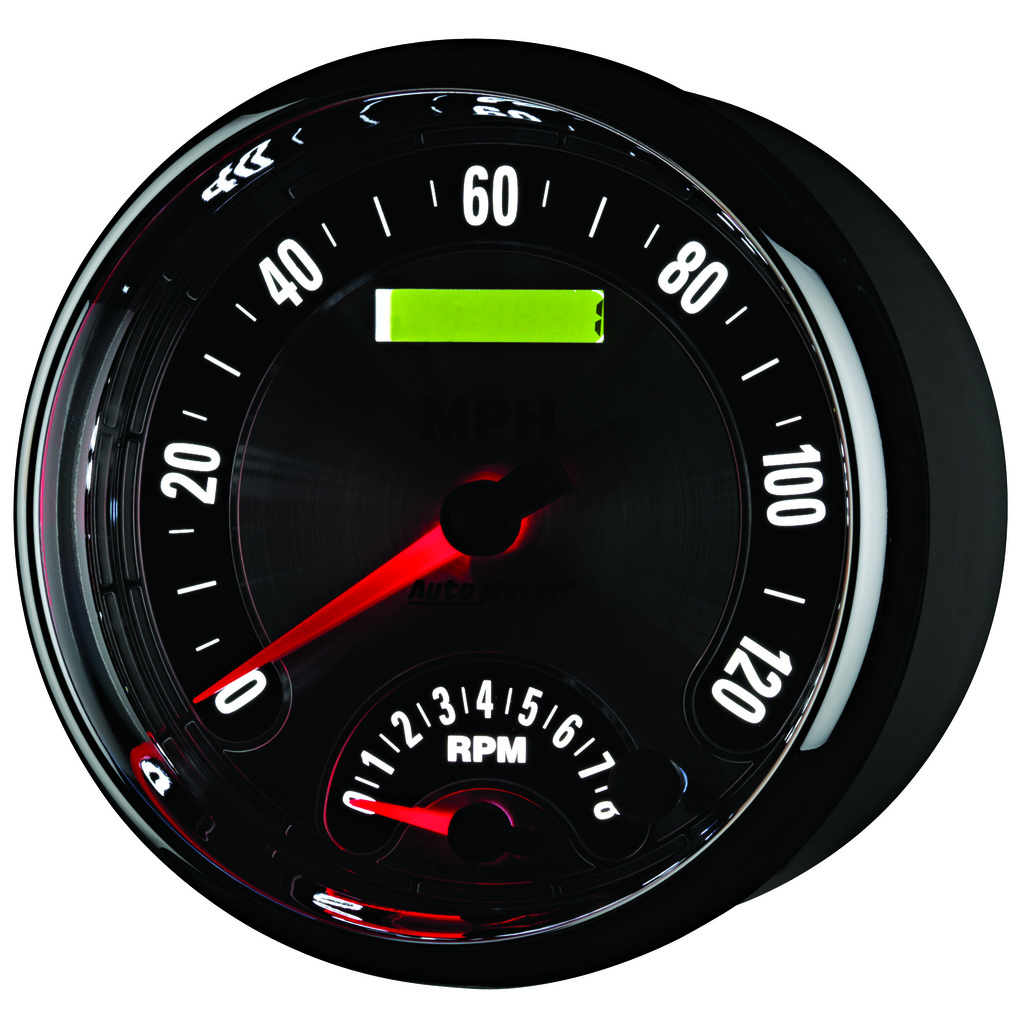 5" Turteller/Speedometer Combo, 8k Rpm/120 Mph, American Muscle