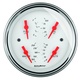 5" Quad Gauge, 100 Psi/100-250 °F/8-18v/0-90 Ω, Arctic White