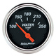2-1/16" Vanntemperatur, 100-250 °F, Designer Black
