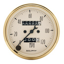 3-1/8" Hastighetsmåler, 0-120 Mph, Golden Oldies