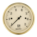 3-1/8" In-Dash Turteller, 0-7,000 Rpm, Golden Oldies