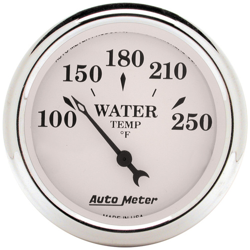 2-1/16" Vanntemperatur, 100-250 °F, Old-Tyme White